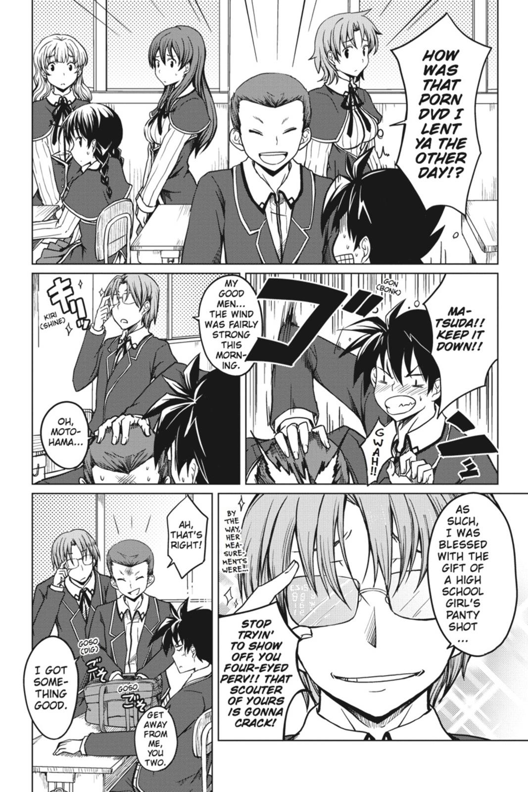 Read High School DxD Manga Online