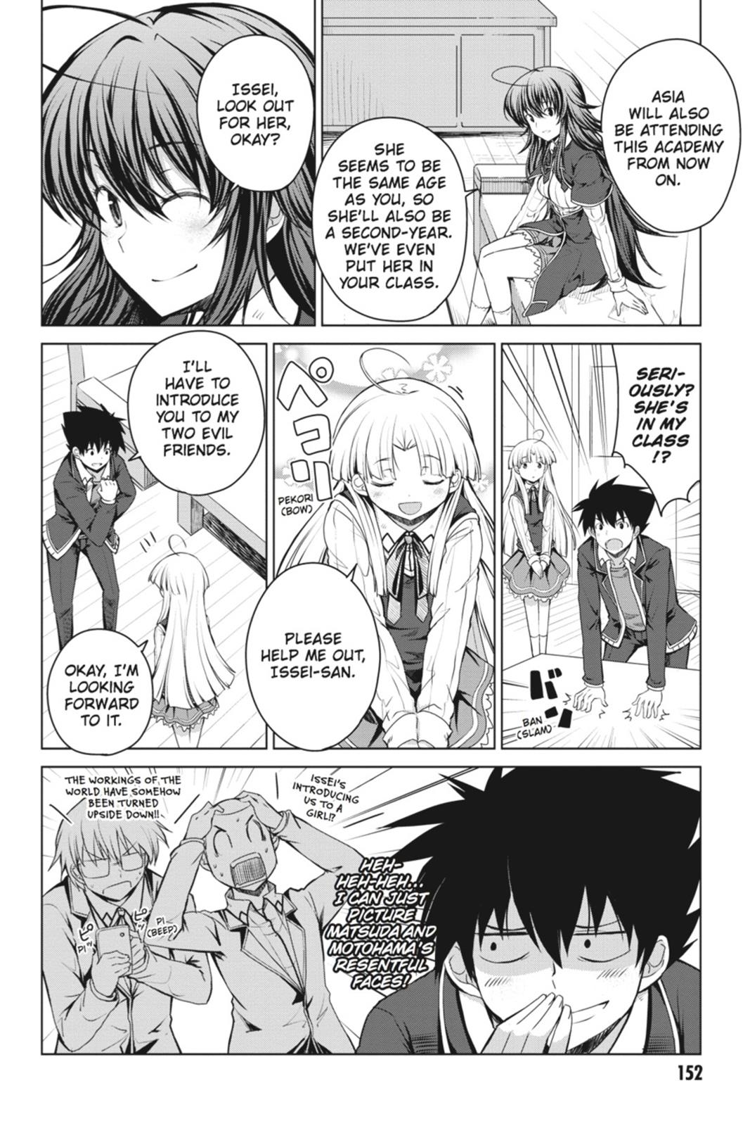 Read High School DxD Manga Online