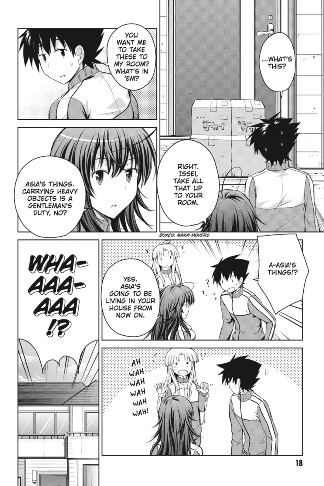 Read High School DxD Manga Online