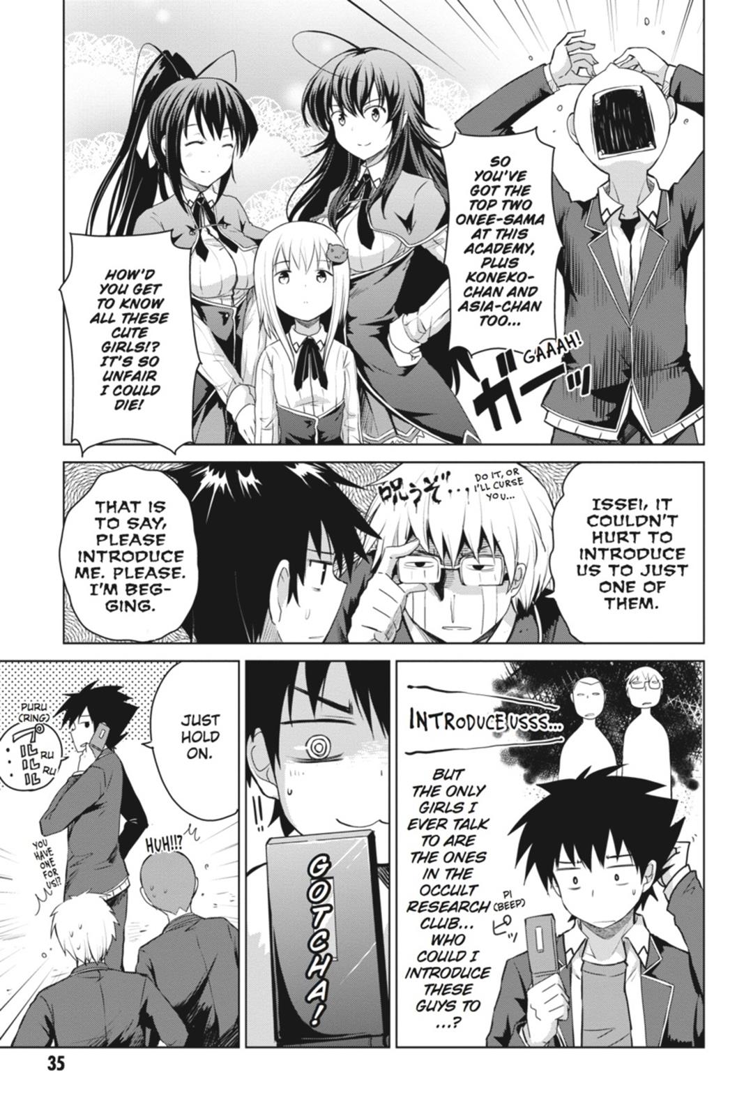 Read High School DxD Manga Online