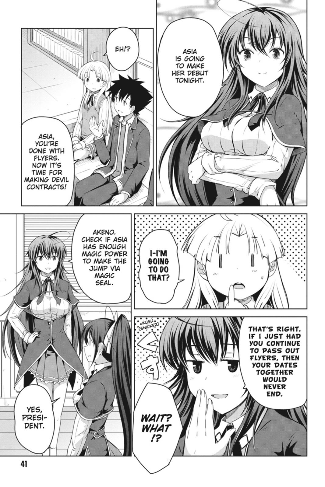Read High School DxD Manga Online