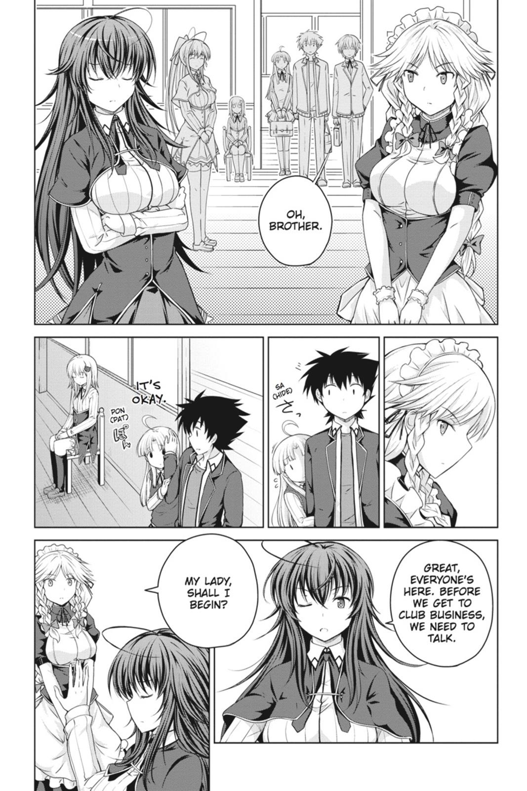Read High School DxD Manga Online