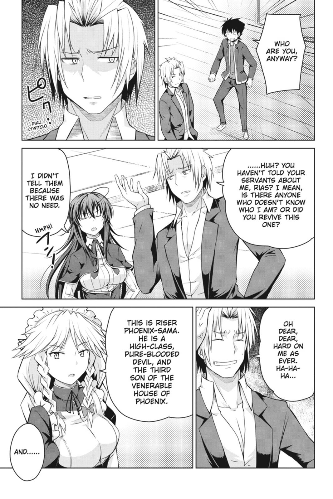 Read High School DxD Manga Online