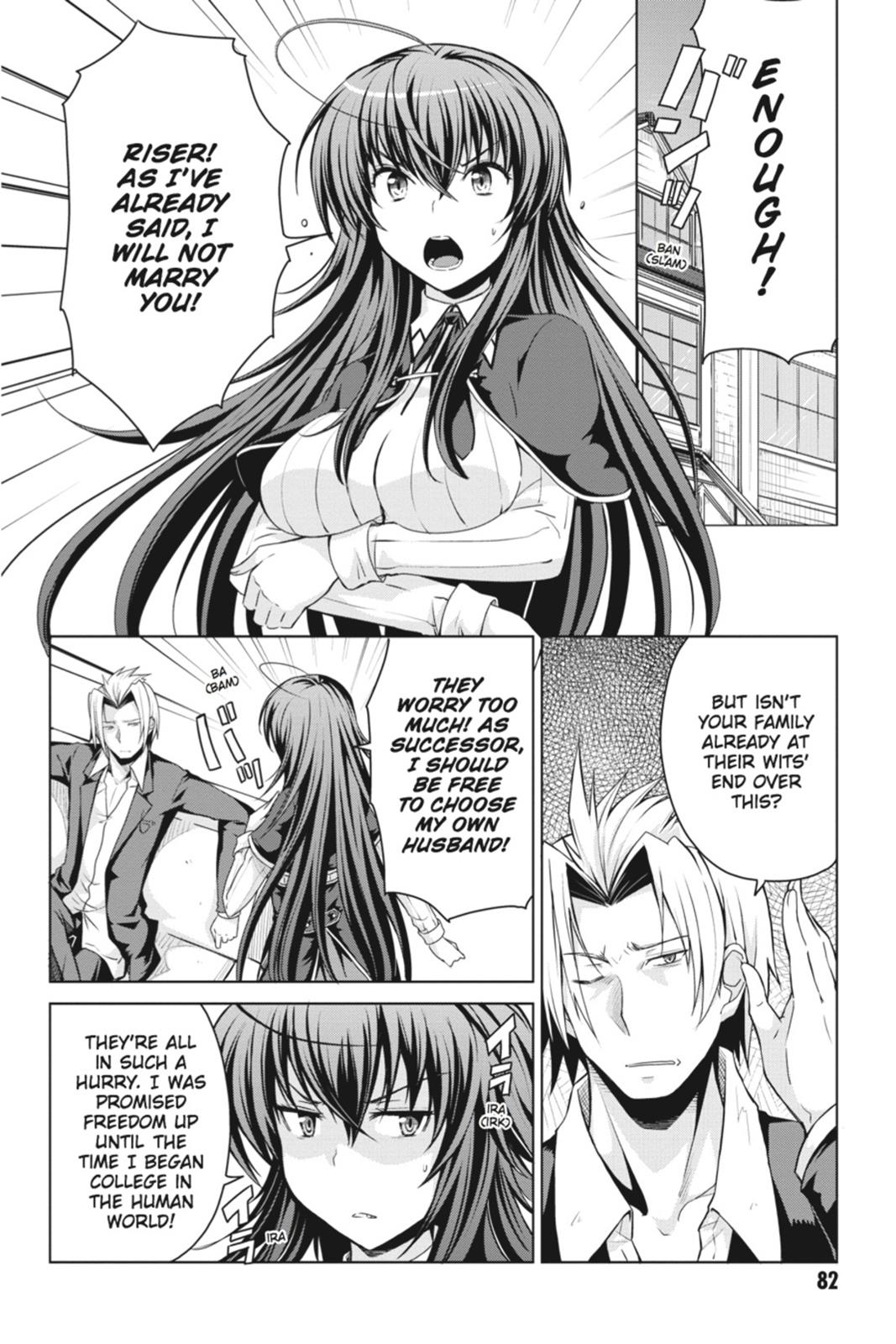 Read High School DxD Manga Online