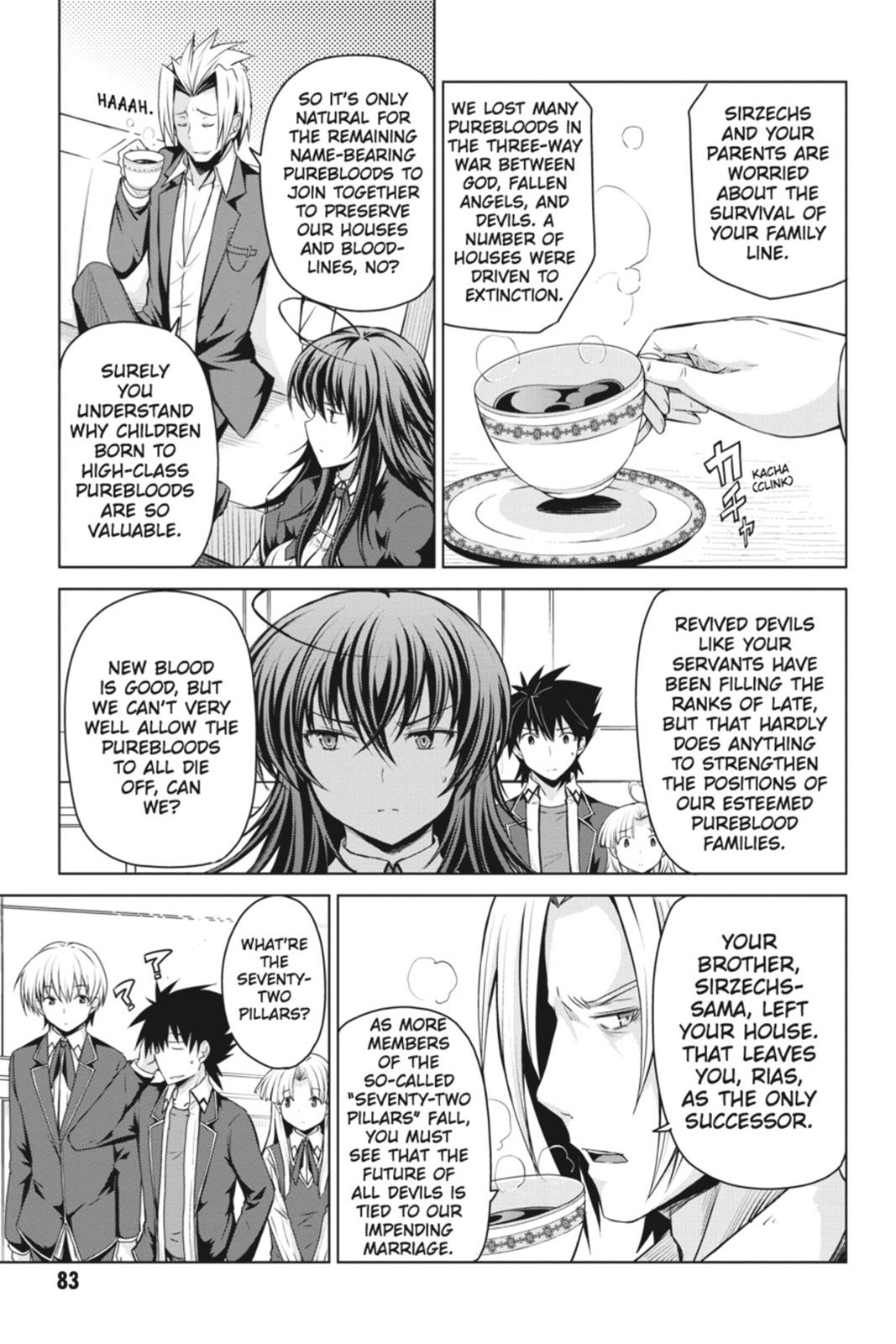 Read High School DxD Manga Online