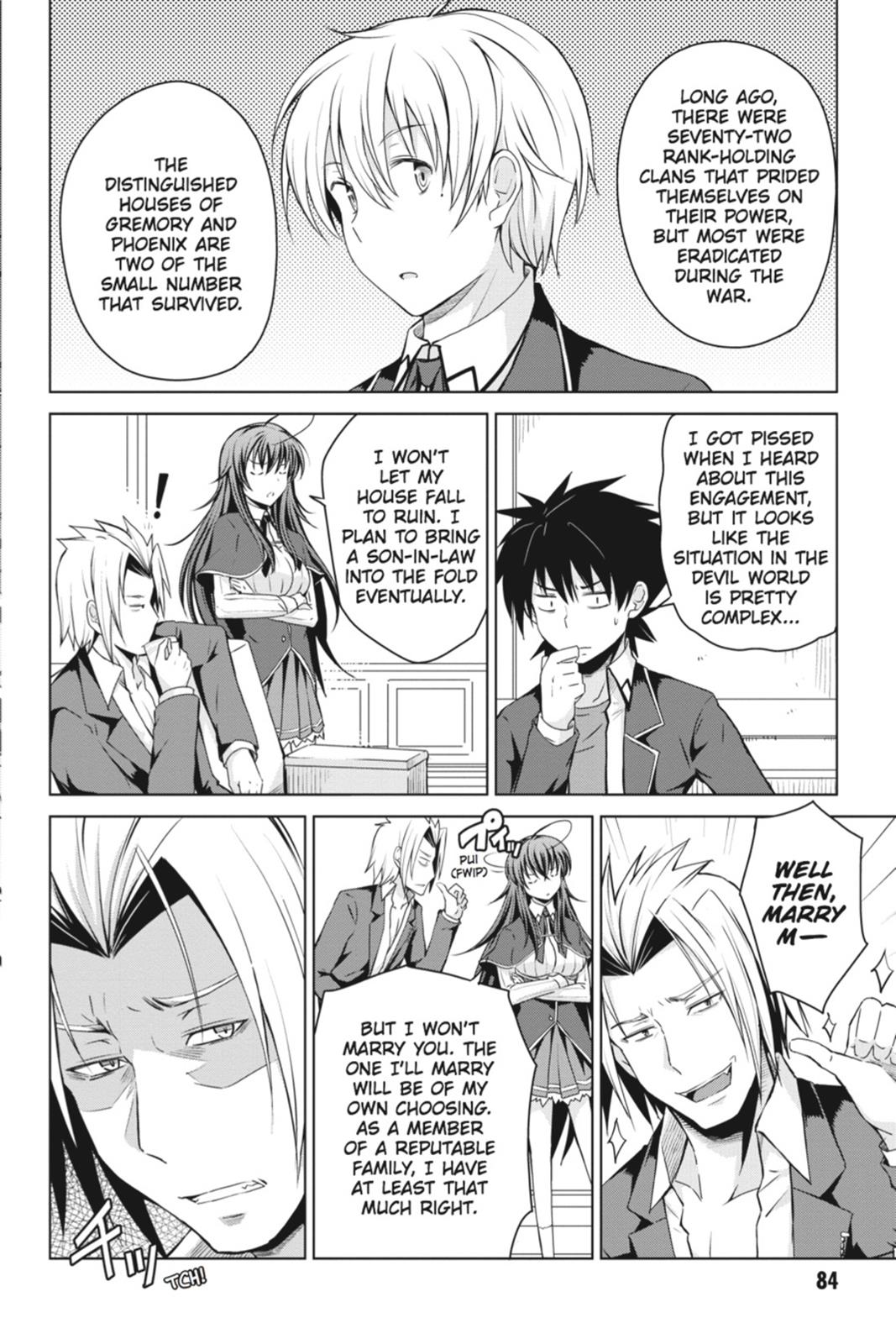 Read High School DxD Manga Online