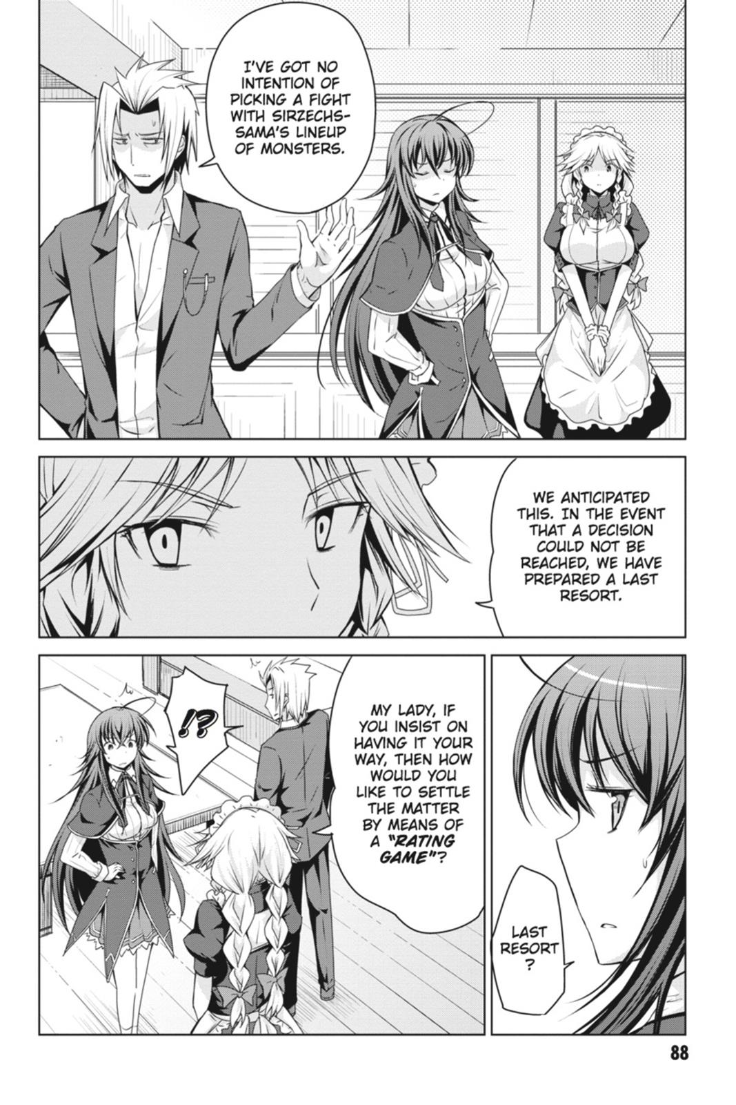 Read High School DxD Manga Online