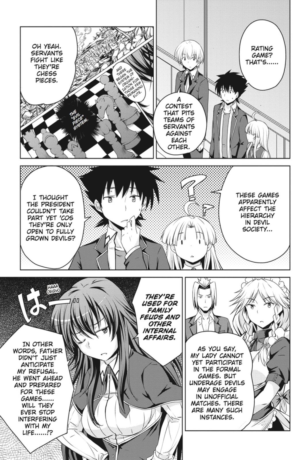 Read High School DxD Manga Online