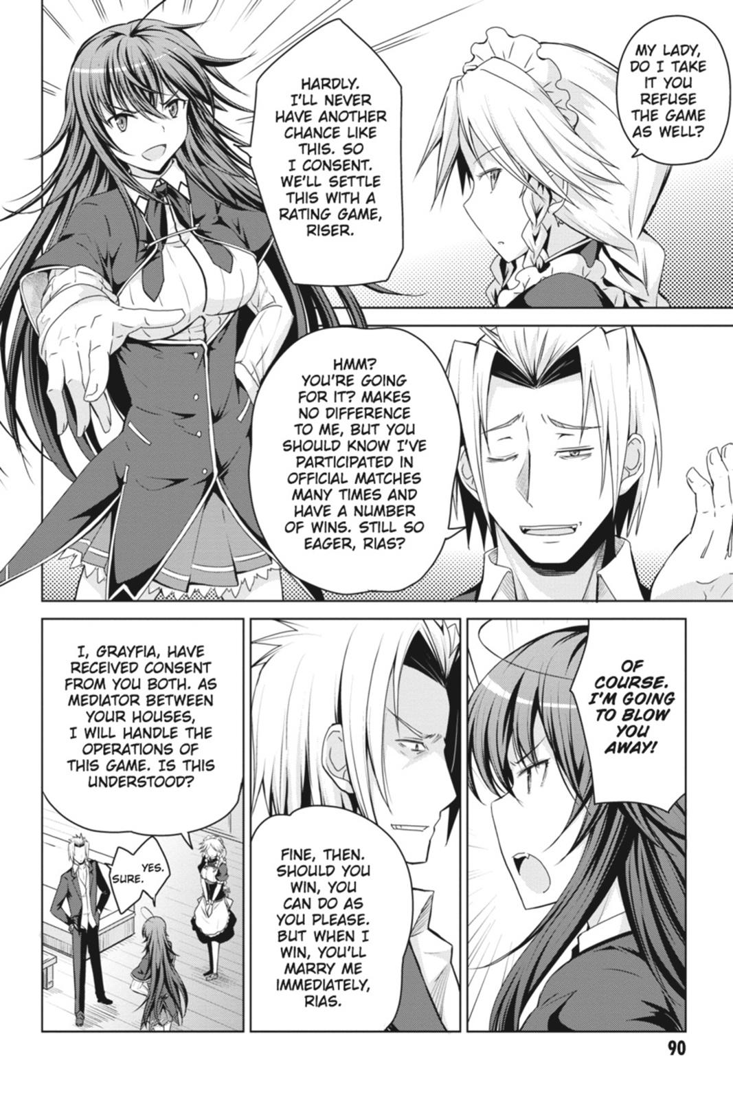 Read High School DxD Manga Online