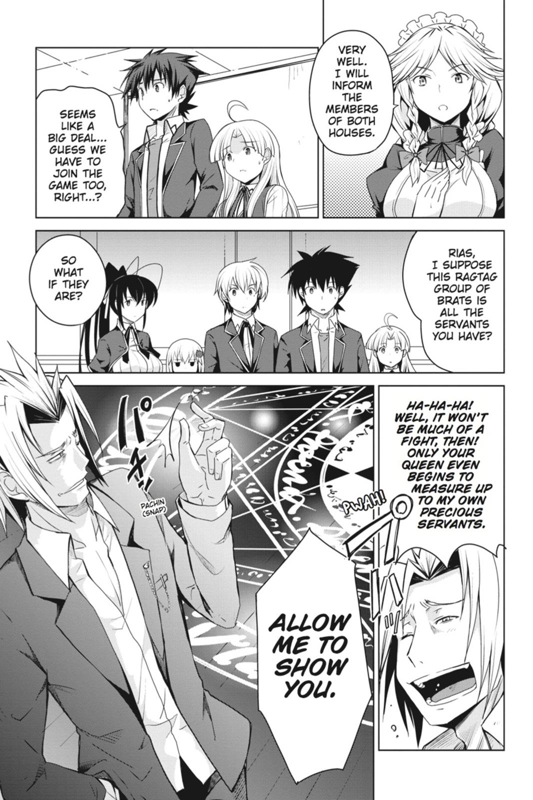 Read High School DxD Manga Online