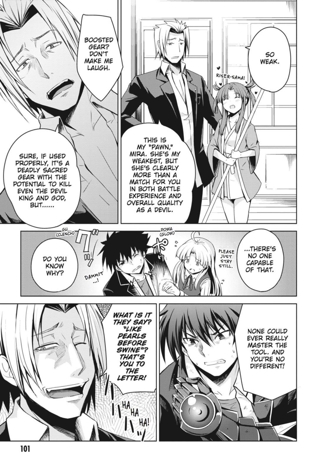 Read High School DxD Manga Online