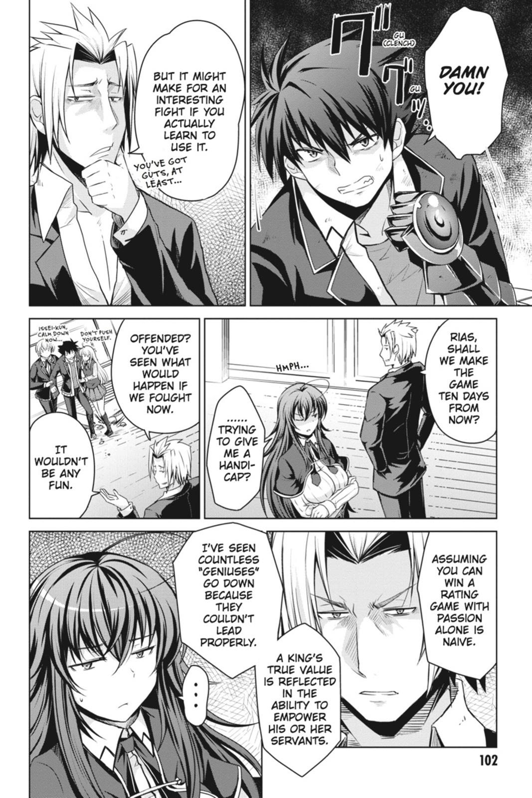 Read High School DxD Manga Online