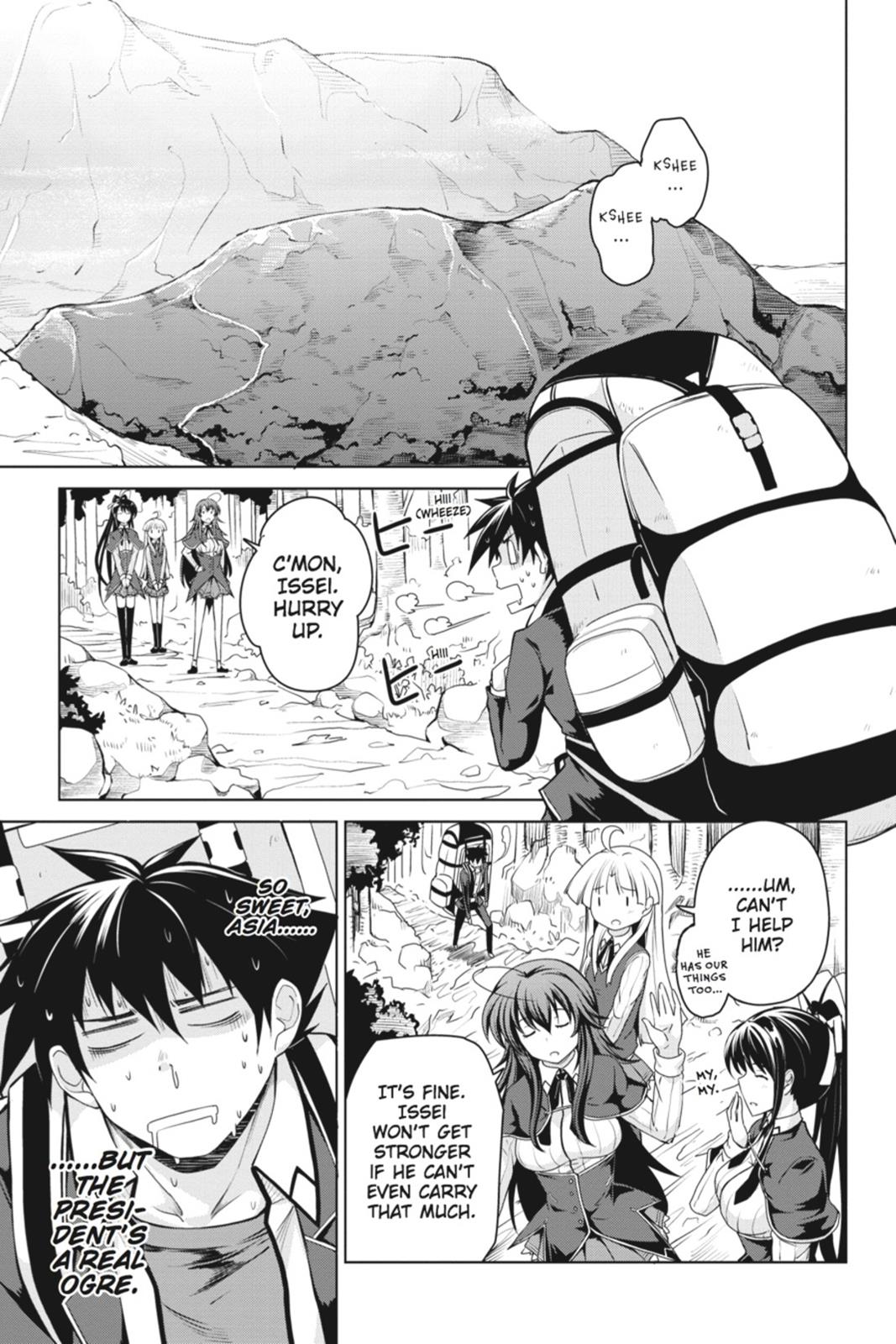 Read High School DxD Manga Online