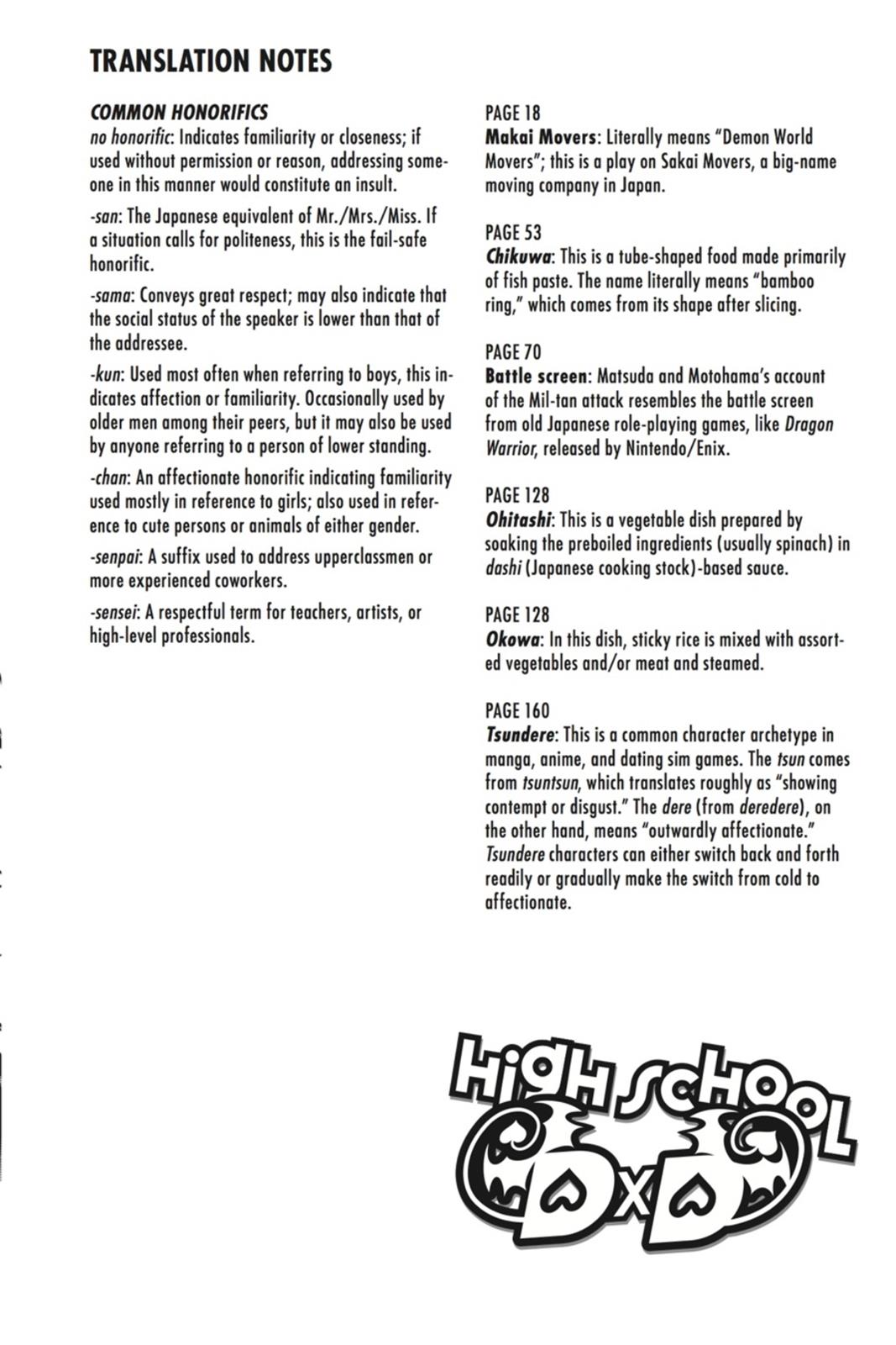 Read High School DxD Manga Online