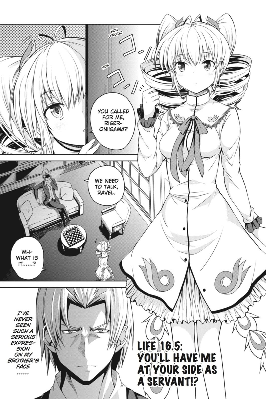 Read High School DxD Manga Online