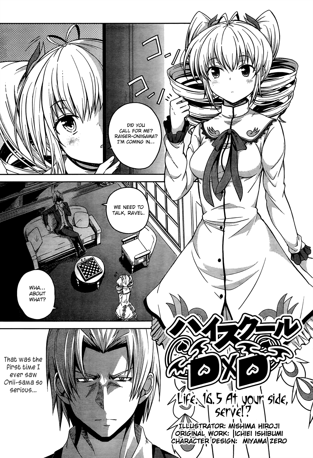 Read High School DxD Manga Online