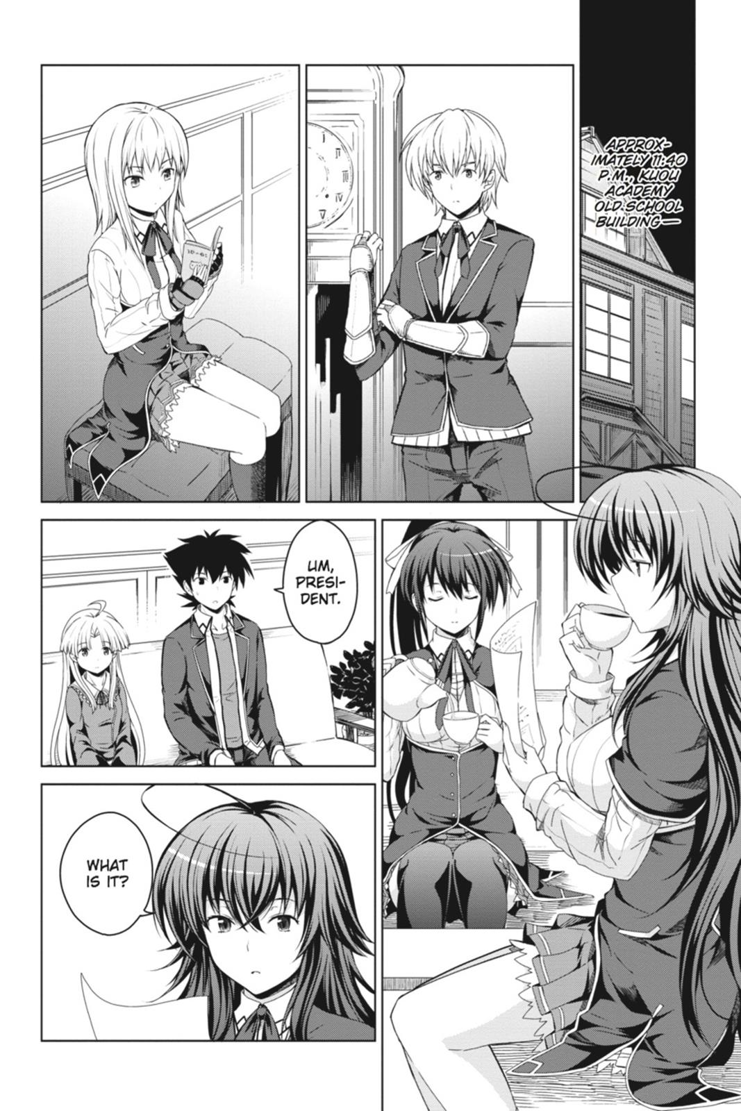 Read High School DxD Manga Online