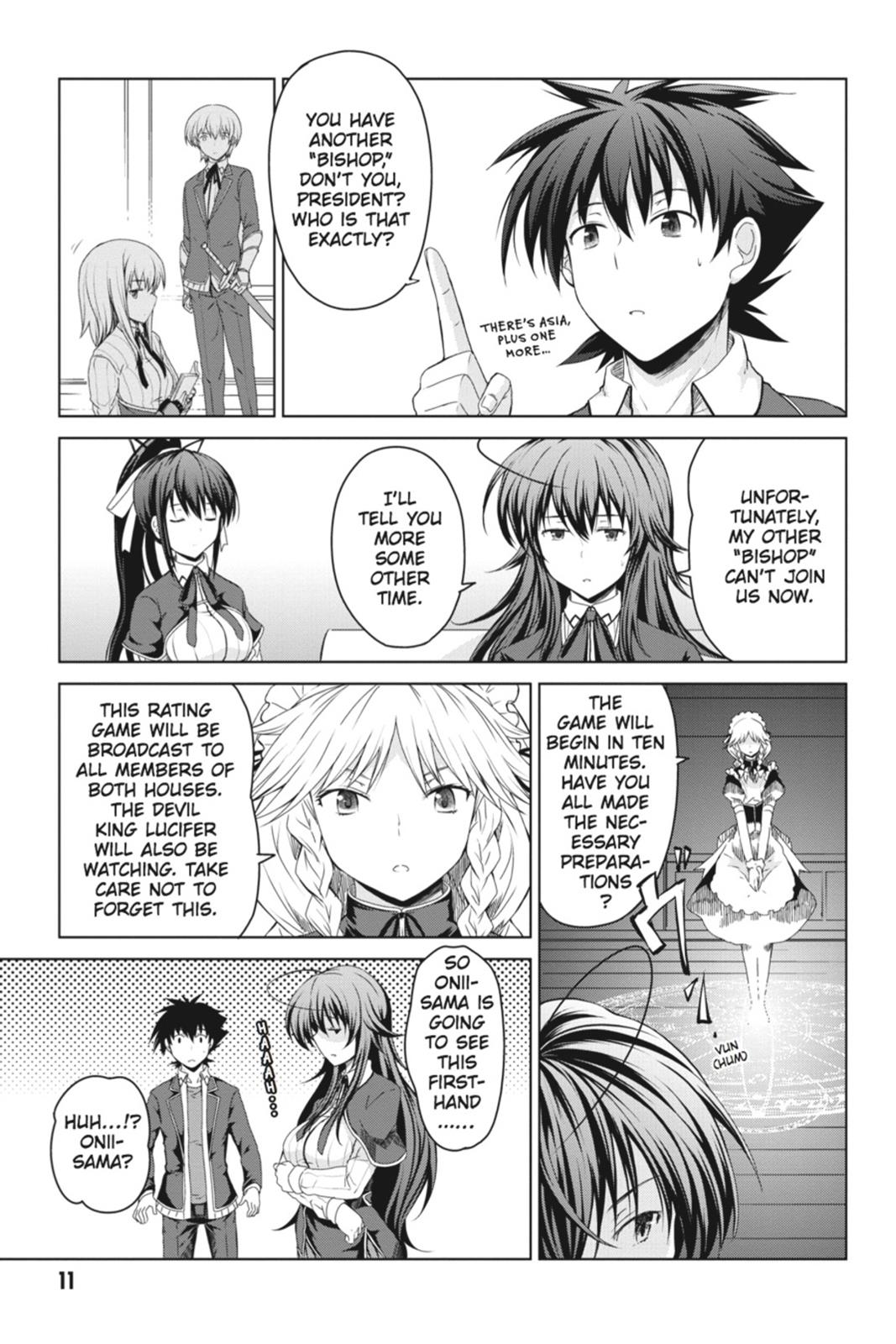 Read High School DxD Manga Online