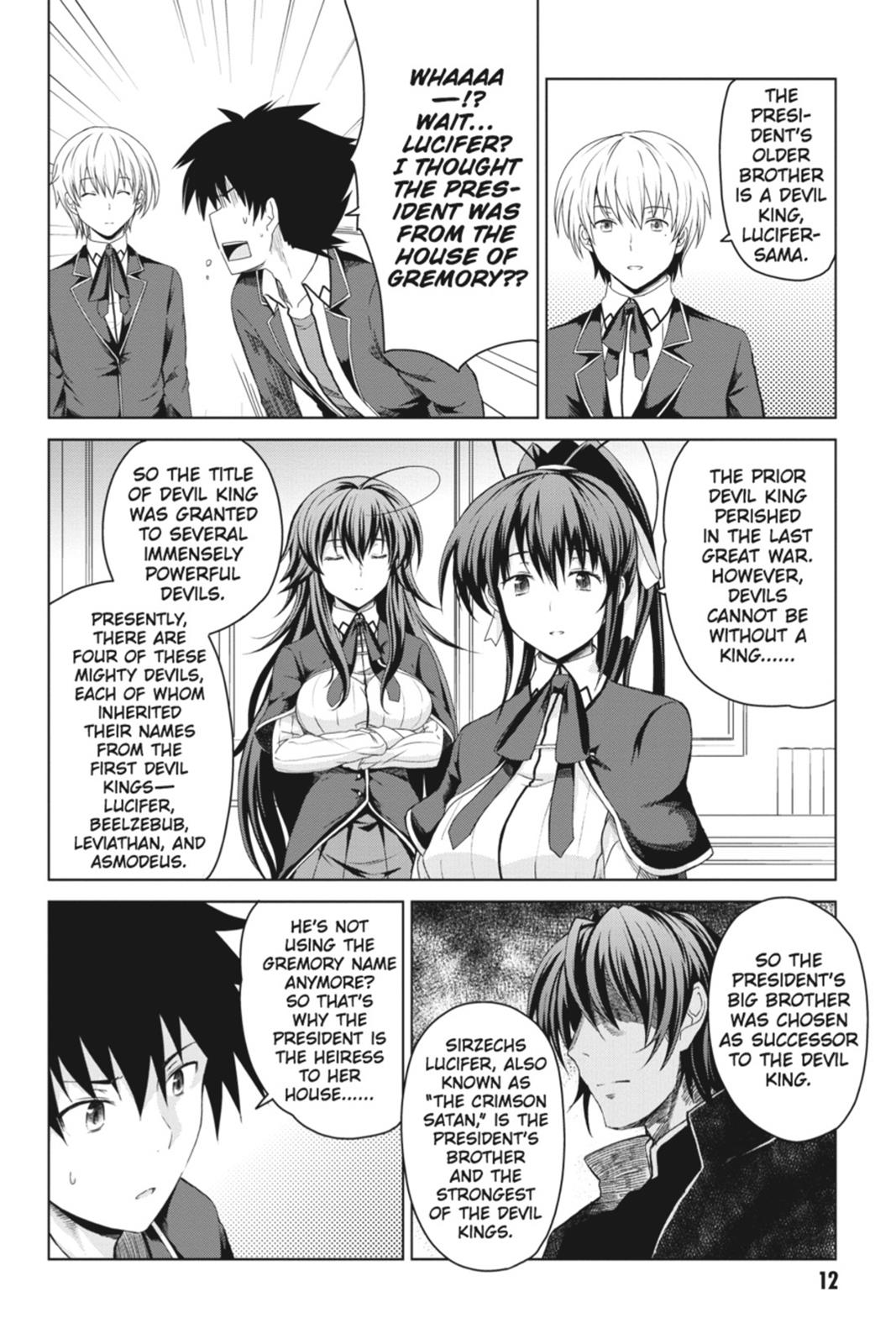 Read High School DxD Manga Online