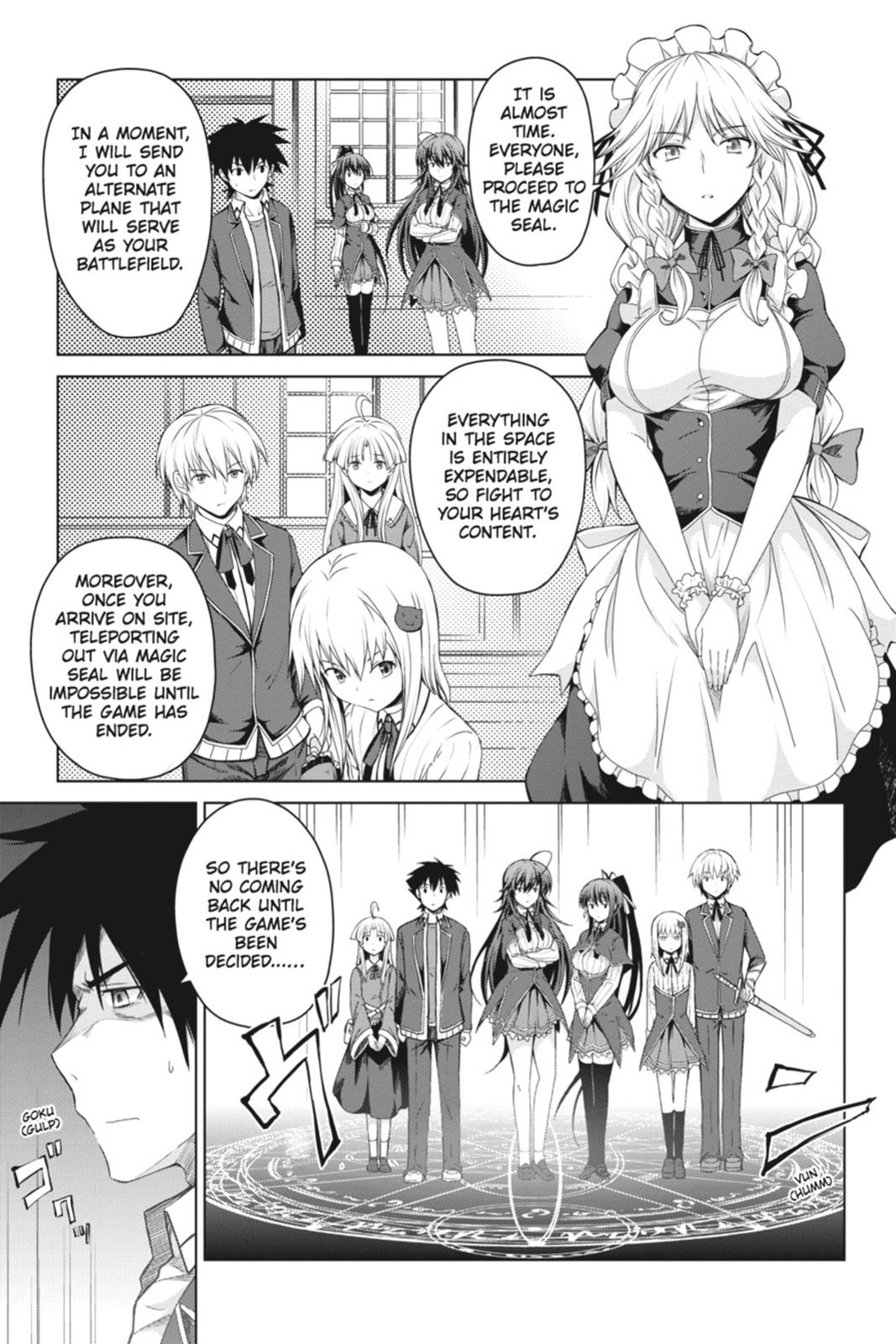Read High School DxD Manga Online