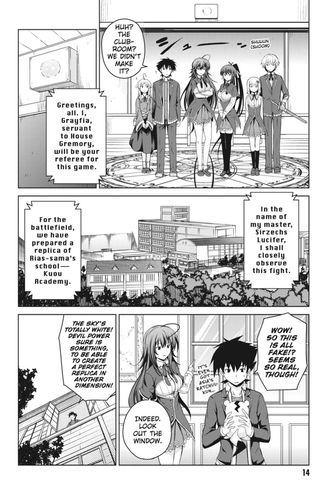 Read High School DxD Manga Online