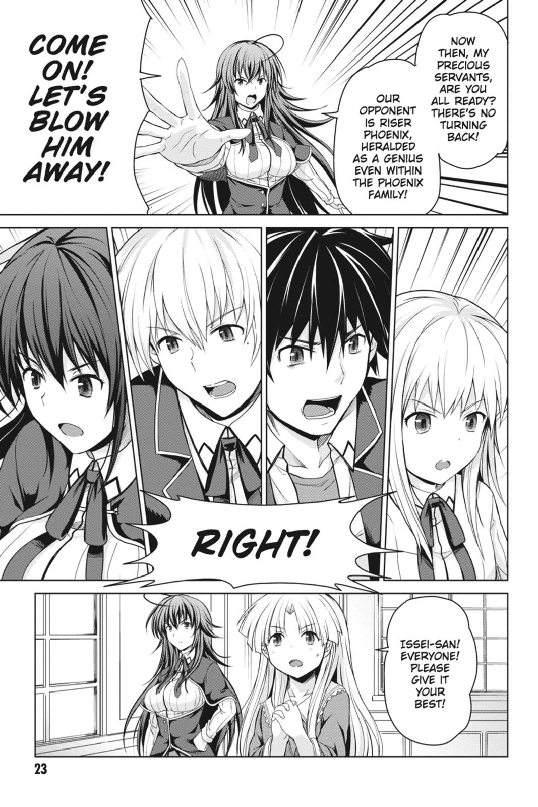 Read High School DxD Manga Online
