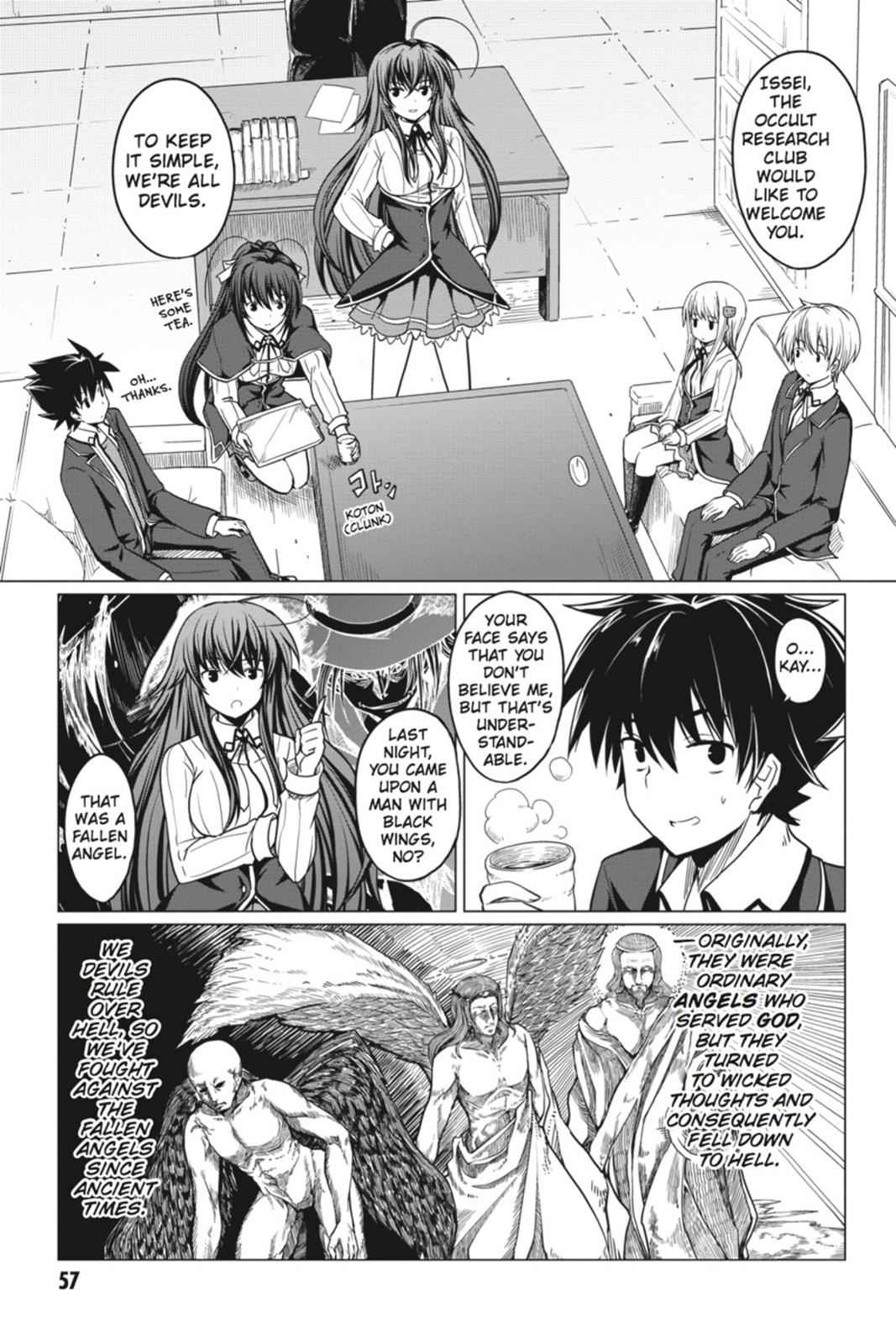 Read High School DxD Manga Online