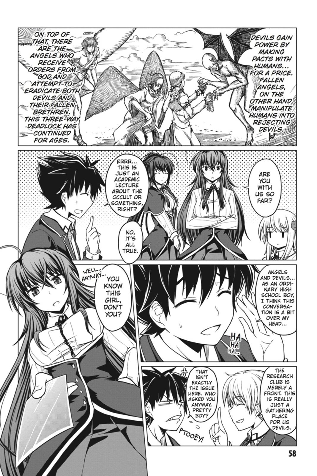 Read High School DxD Manga Online