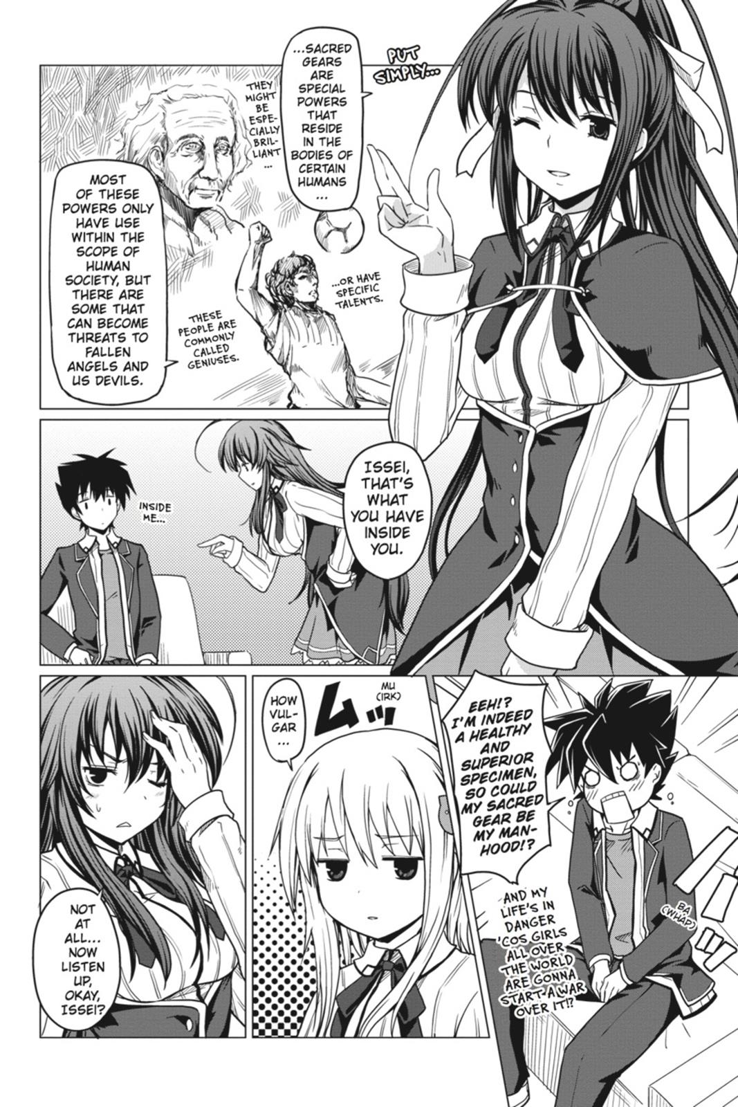 Read High School DxD Manga Online