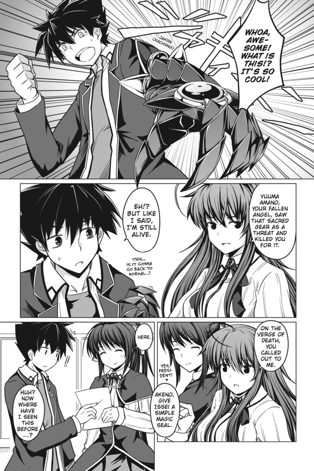 Read High School DxD Manga Online