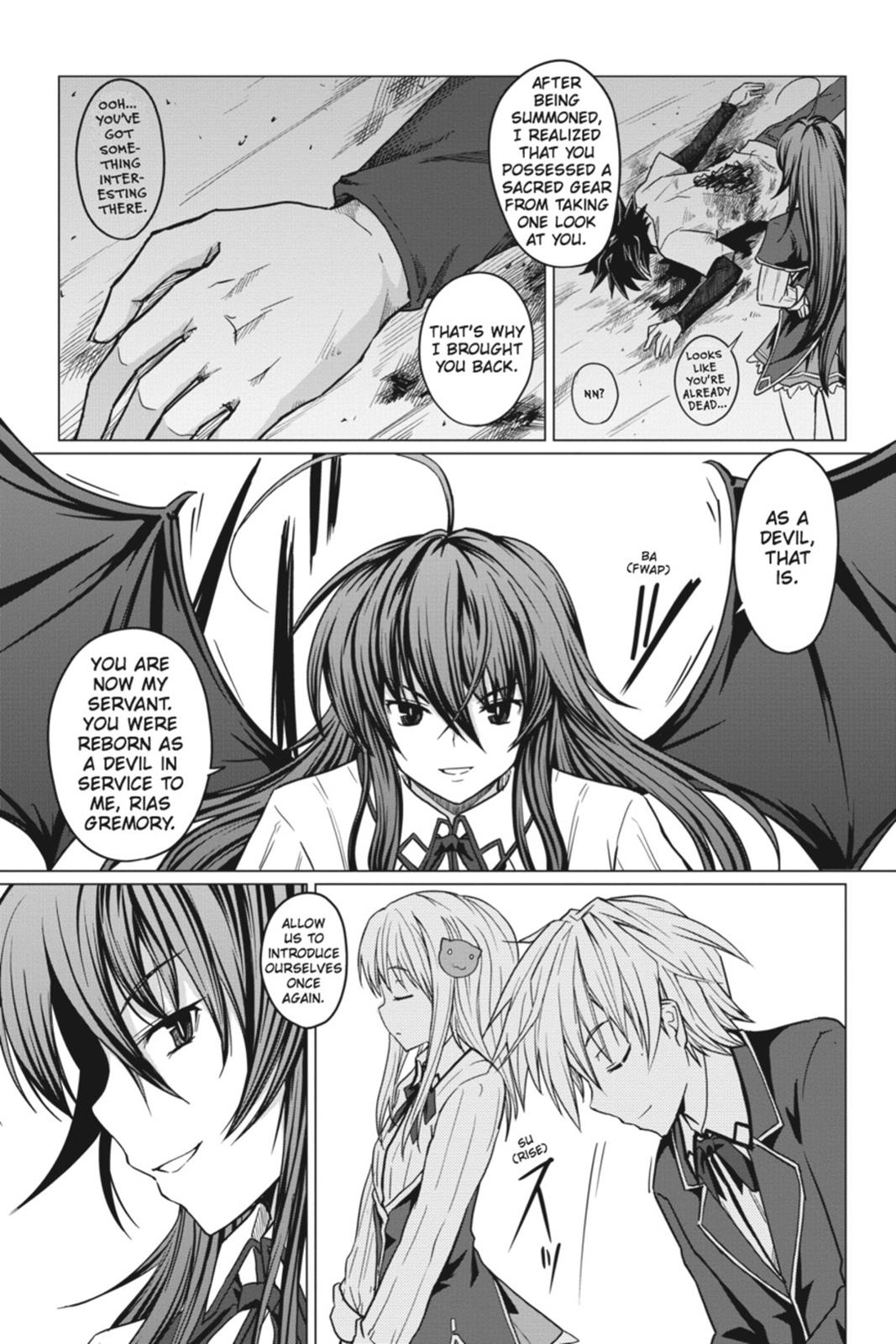 Read High School DxD Manga Online