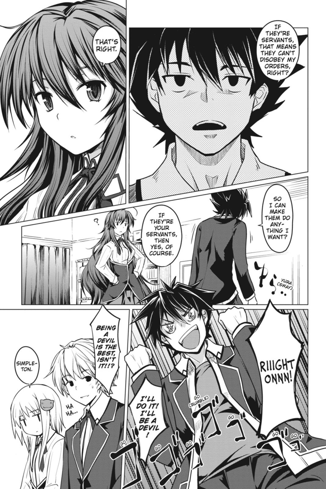 Read High School DxD Manga Online