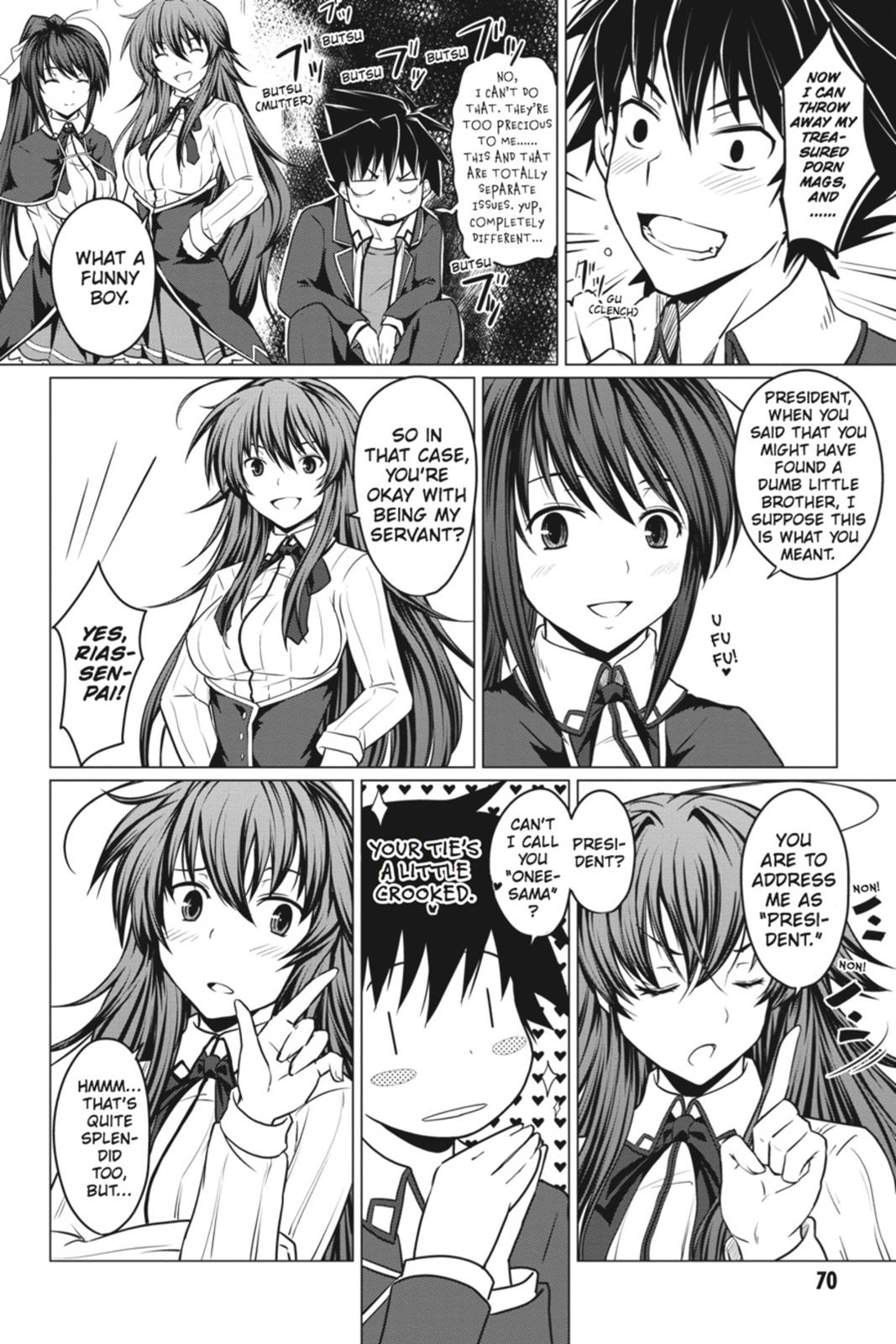 Read High School DxD Manga Online