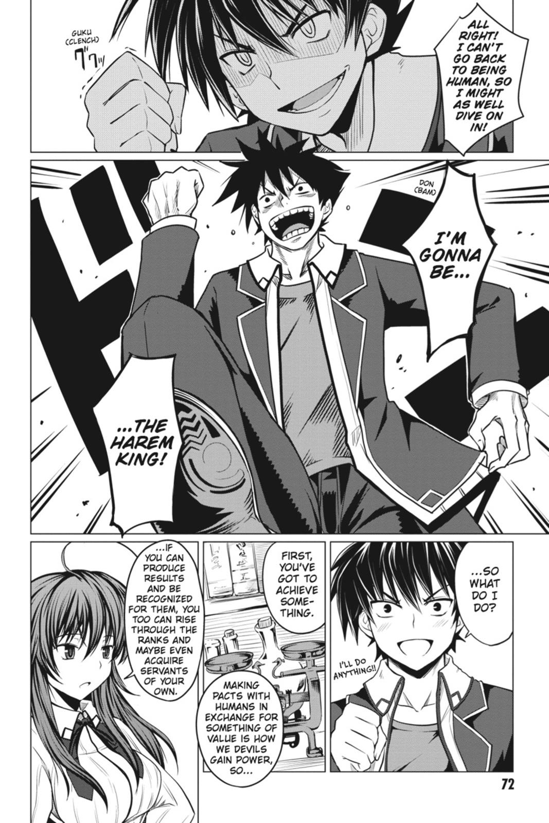 Read High School DxD Manga Online