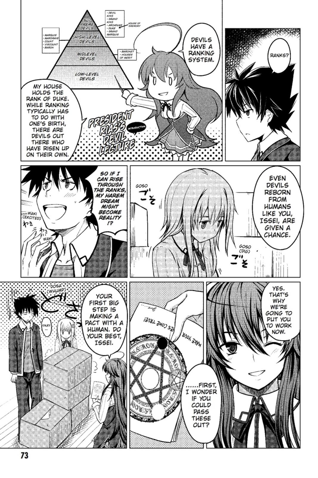 Read High School DxD Manga Online