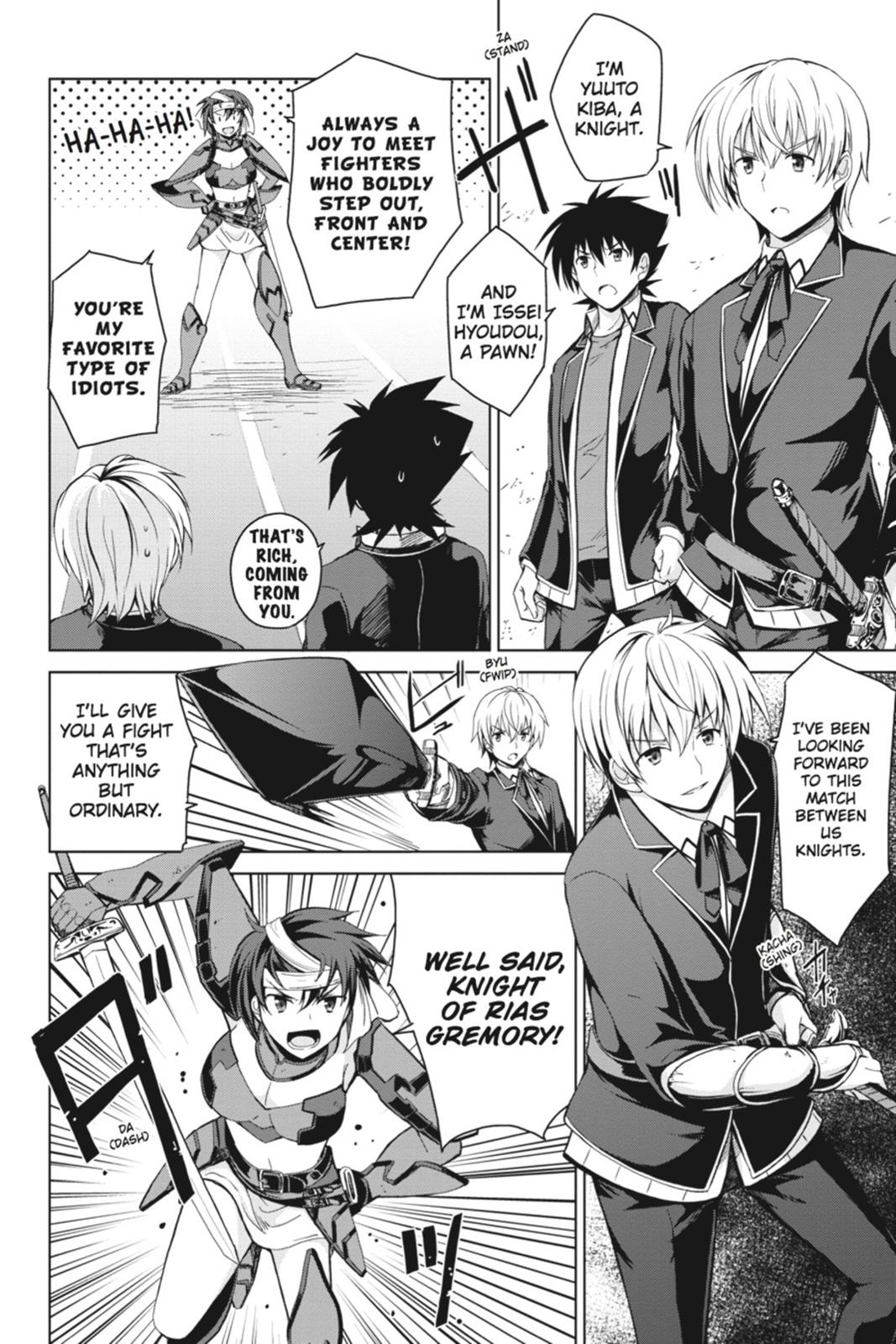 Read High School DxD Manga Online