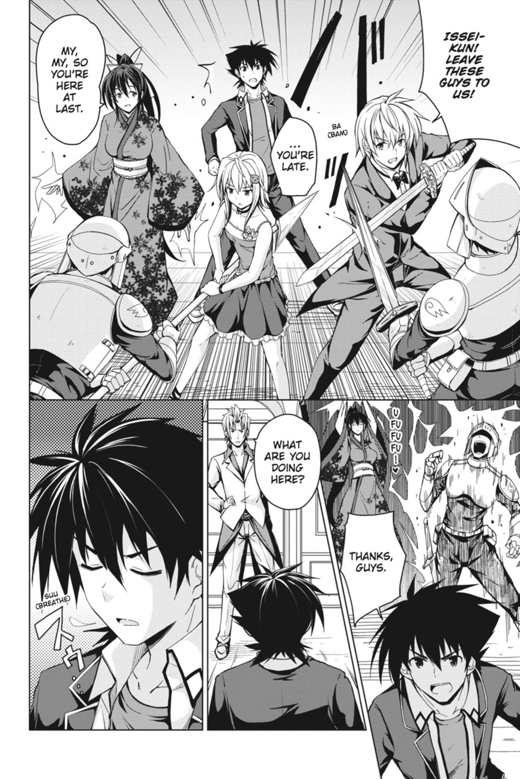 Read High School DxD Manga Online