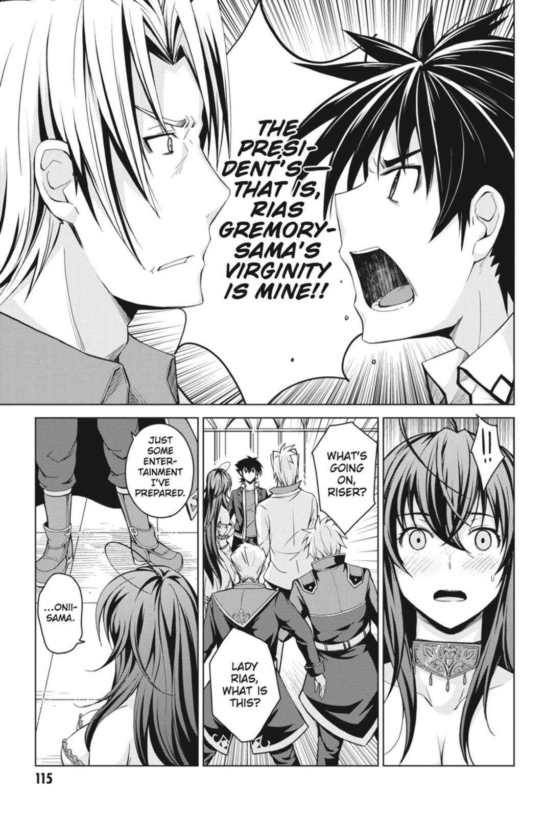 Read High School DxD Manga Online