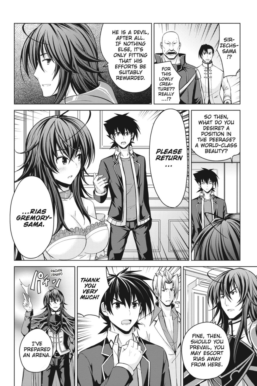 Read High School DxD Manga Online