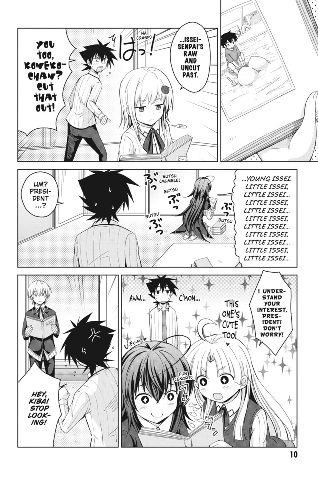 Read High School DxD Manga Online