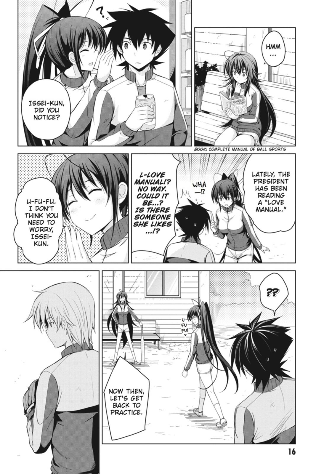 Read High School DxD Manga Online