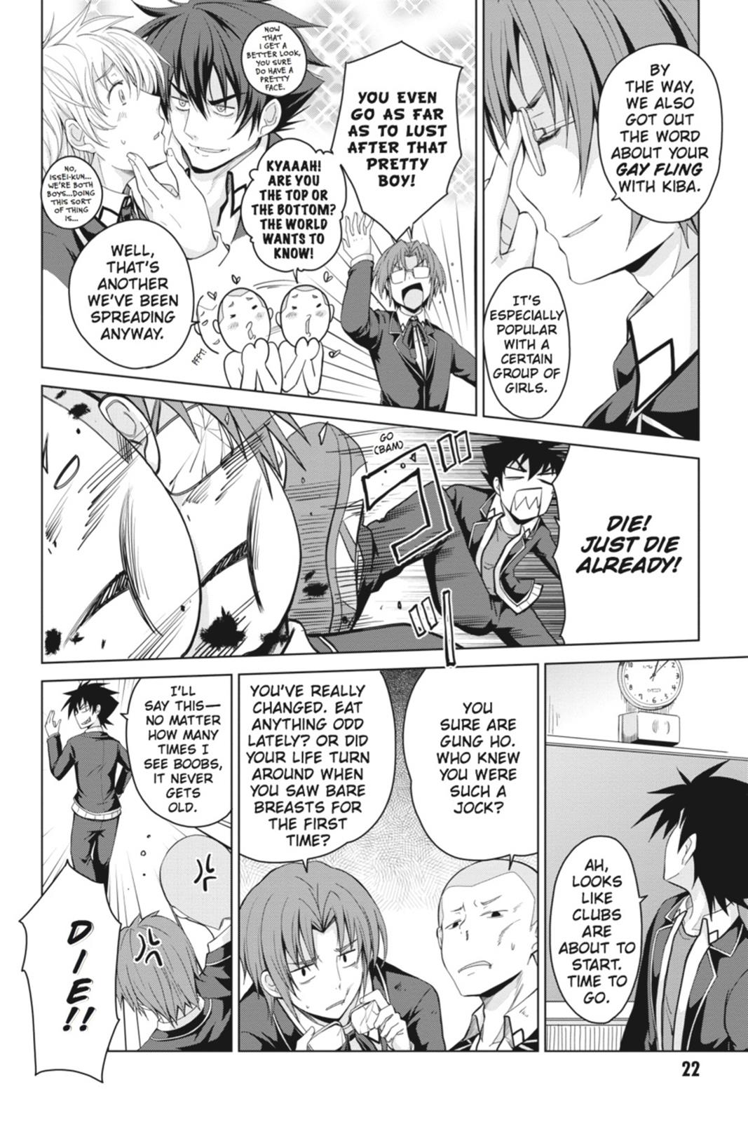 Read High School DxD Manga Online