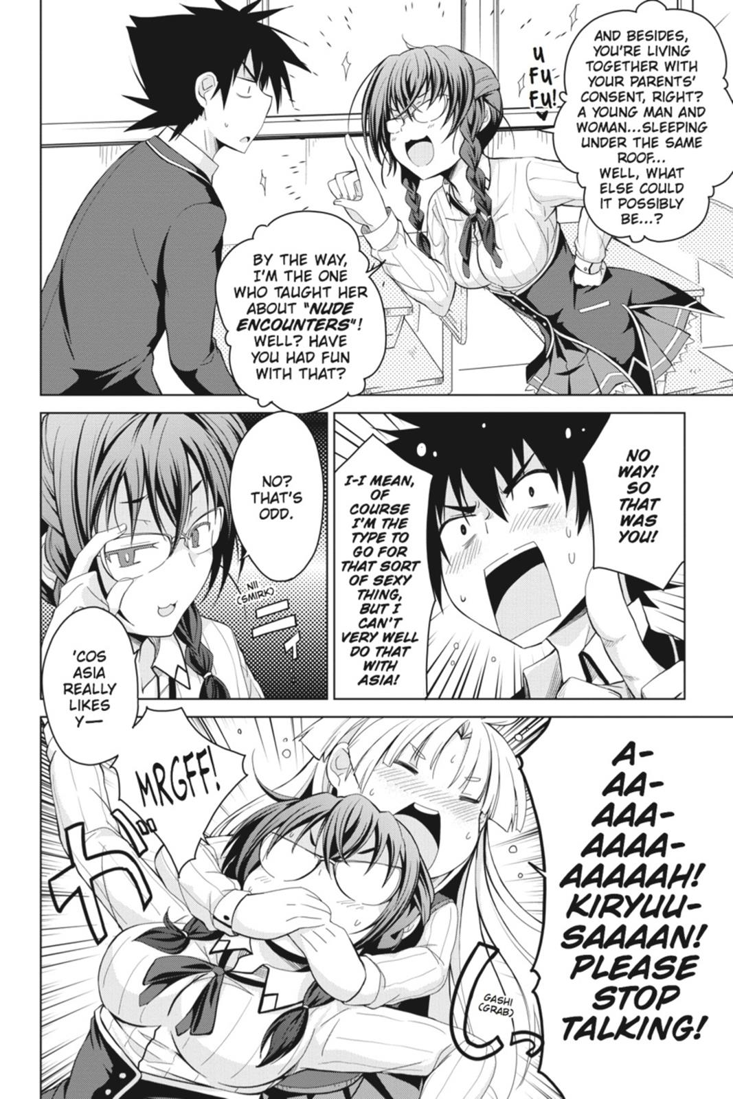 Read High School DxD Manga Online