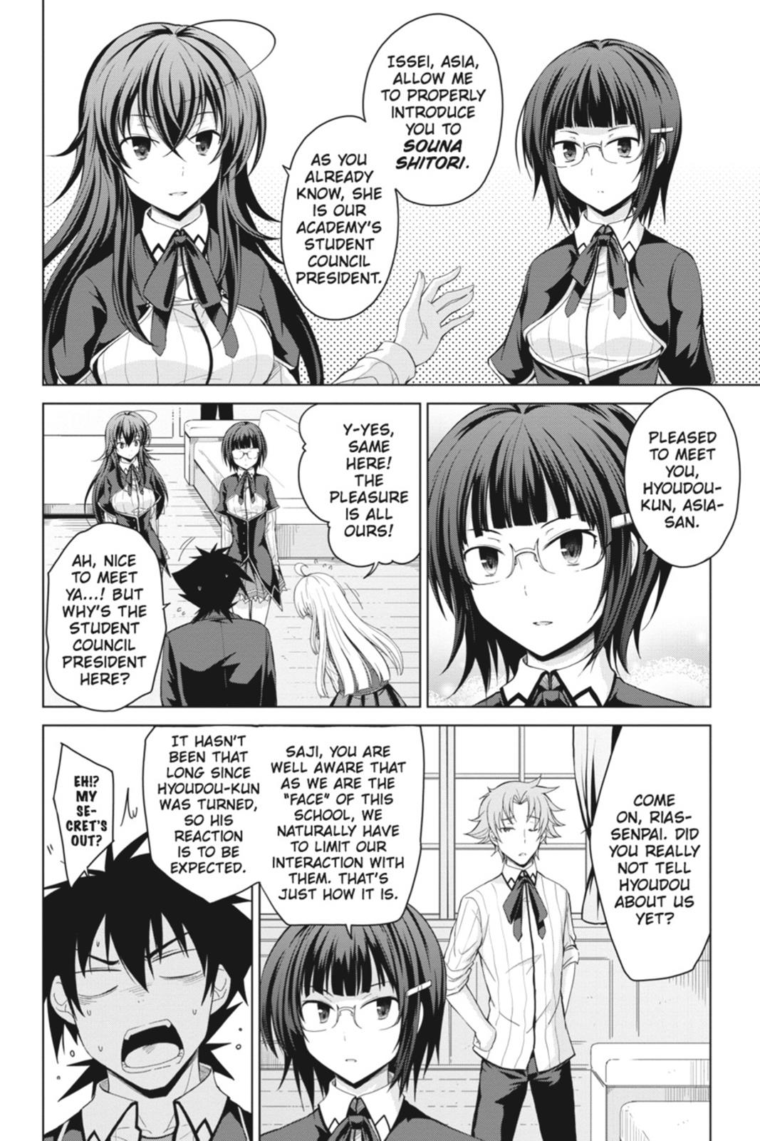 Read High School DxD Manga Online