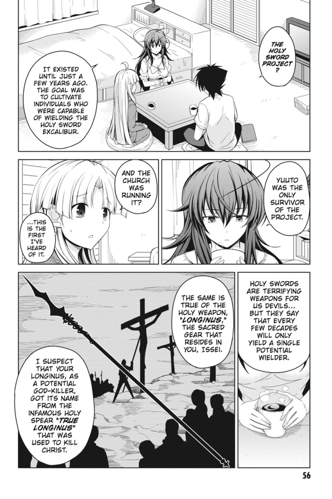 Read High School DxD Manga Online