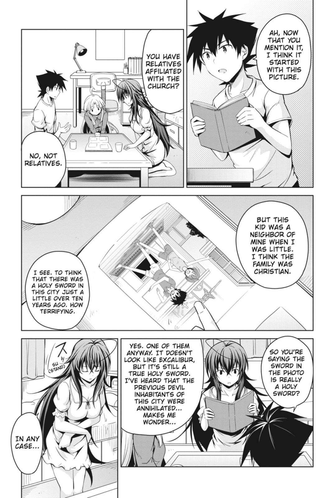 Read High School DxD Manga Online