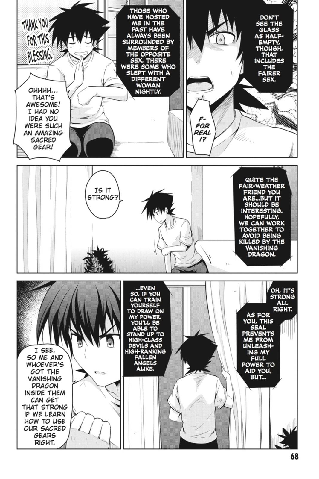 Read High School DxD Manga Online