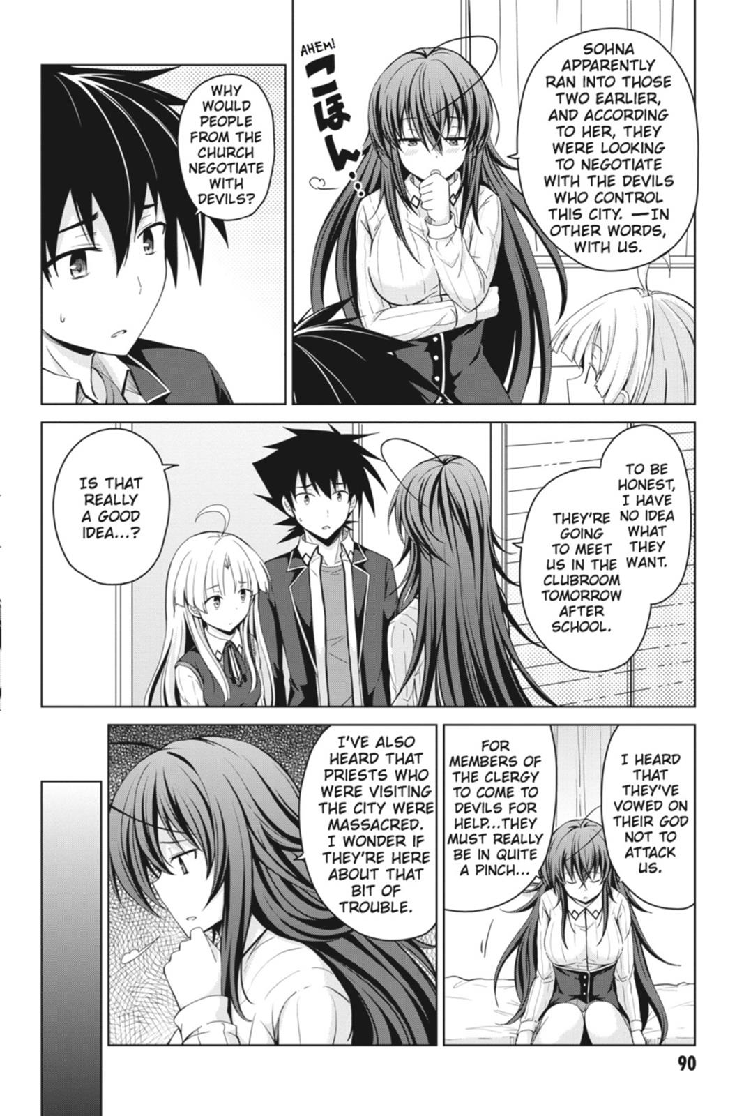 Read High School DxD Manga Online