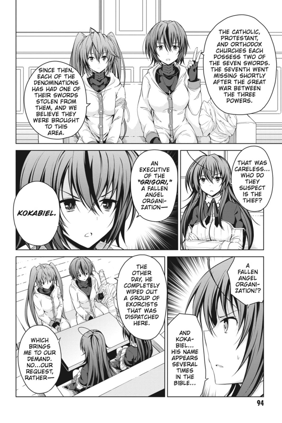 Read High School DxD Manga Online