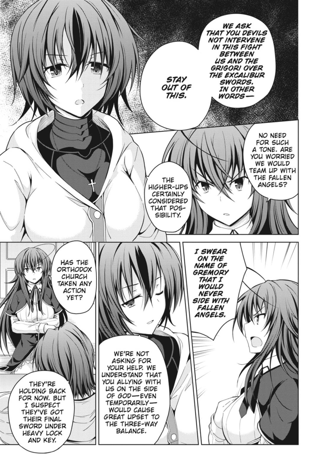 Read High School DxD Manga Online